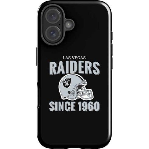 NFL Las Vegas Raiders Helmet iPhone 16 Impact Case