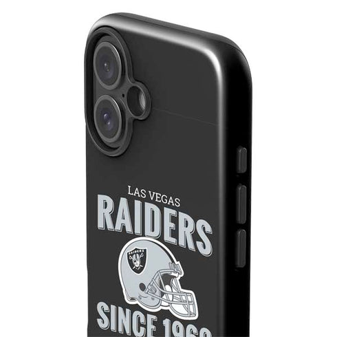 NFL Las Vegas Raiders Helmet iPhone 16 Plus Impact Case
