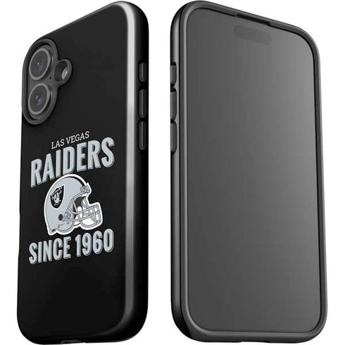 NFL Las Vegas Raiders Helmet iPhone 16 Plus Impact Case