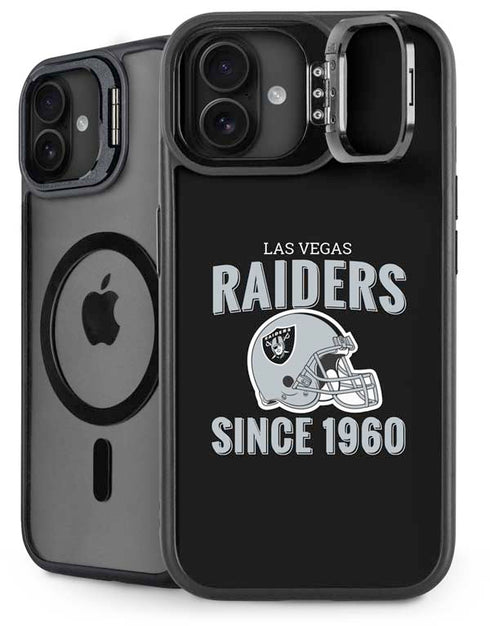 NFL Las Vegas Raiders Helmet iPhone 16 Plus Kickstand Case