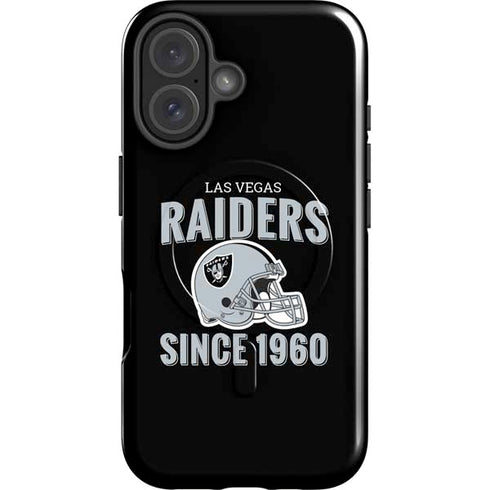 NFL Las Vegas Raiders Helmet iPhone 16 Plus Magsafe Impact Case