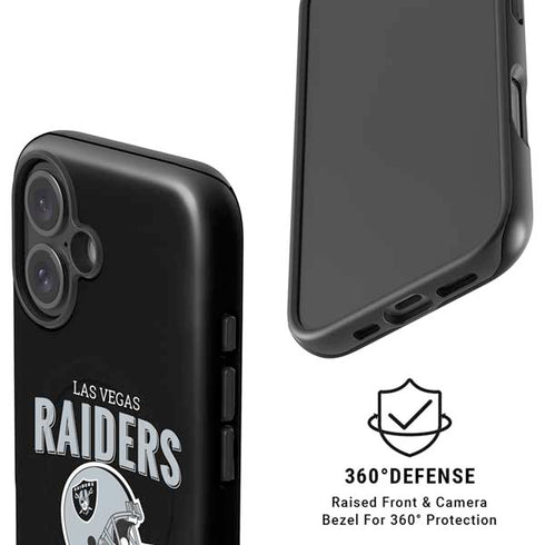 NFL Las Vegas Raiders Helmet iPhone 16 Plus Magsafe Impact Case