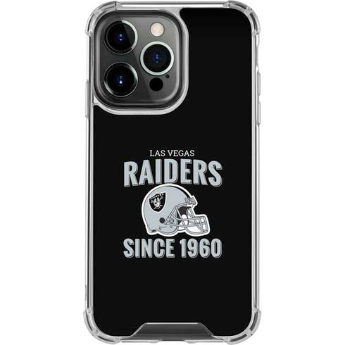 NFL Las Vegas Raiders Helmet iPhone 16 Pro Clear Case