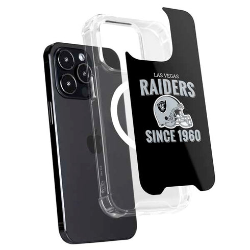 NFL Las Vegas Raiders Helmet iPhone 16 Pro MagSafe Case
