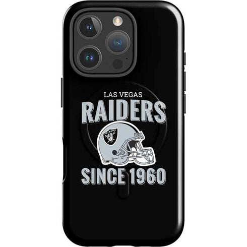 NFL Las Vegas Raiders Helmet iPhone 16 Pro Magsafe Impact Case