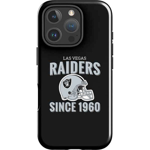 NFL Las Vegas Raiders Helmet iPhone 16 Pro Max Impact Case