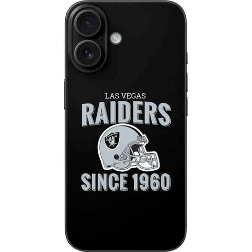 NFL Las Vegas Raiders Helmet iPhone 16 Skin