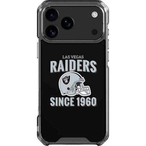 NFL Las Vegas Raiders Helmet iPhone 18 Pro Max Clear Case