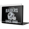 NFL Las Vegas Raiders Helmet MacBook Cases