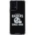 NFL Las Vegas Raiders Helmet Moto G Power 5G (2024) Clear Case