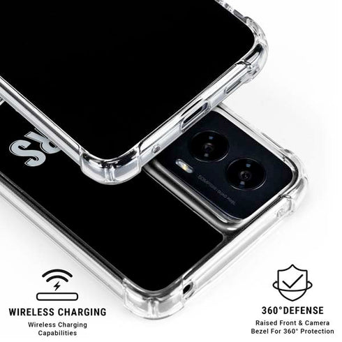 NFL Las Vegas Raiders Helmet Moto G Power 5G (2024) Clear Case
