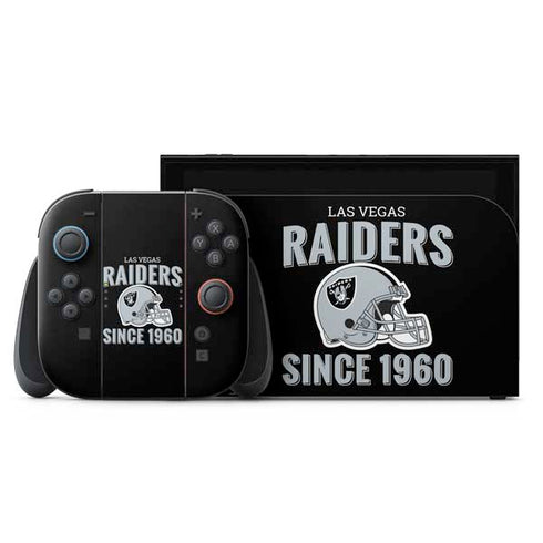 NFL Las Vegas Raiders Helmet Nintendo Skins