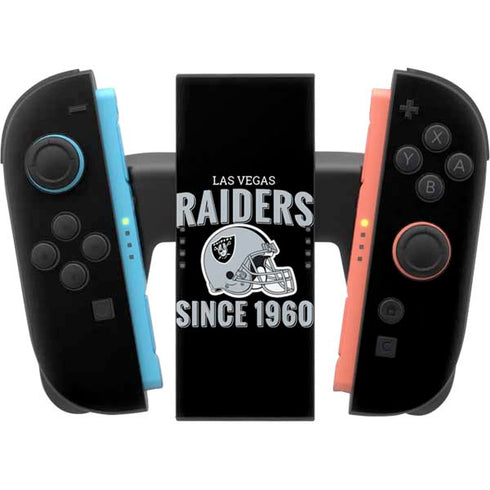 NFL Las Vegas Raiders Helmet Nintendo Switch 2 (2025) Joy-Con Controller Skin