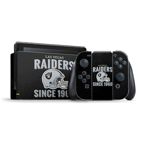 NFL Las Vegas Raiders Helmet Nintendo Skins