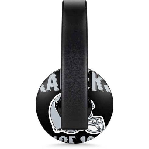 NFL Las Vegas Raiders Helmet PlayStation 4 Gold Wireless Headset Skin