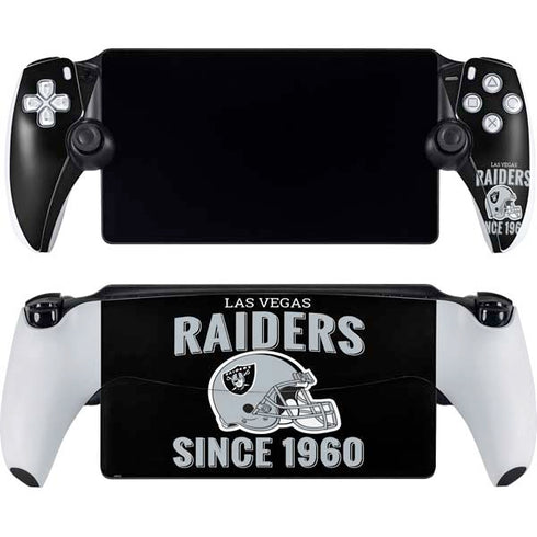 NFL Las Vegas Raiders Helmet PlayStation Portal Remote Player Skin
