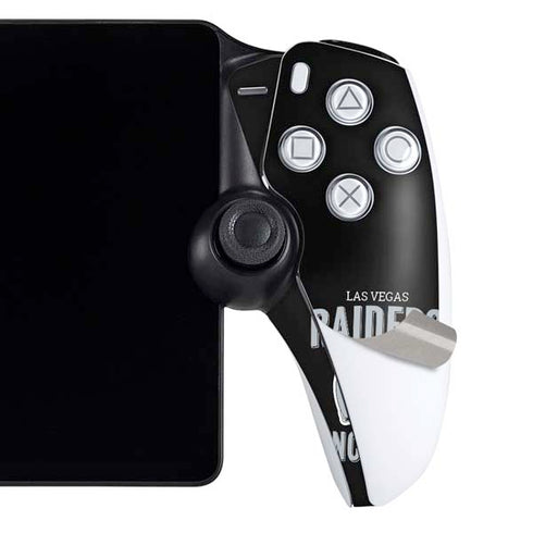 NFL Las Vegas Raiders Helmet PlayStation Portal Remote Player Skin