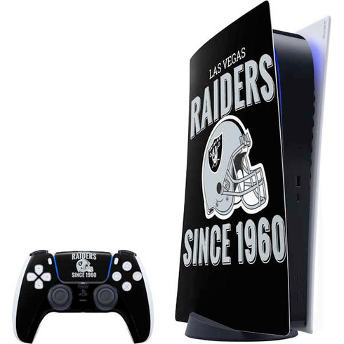 NFL Las Vegas Raiders Helmet PlayStation PS5 Skins