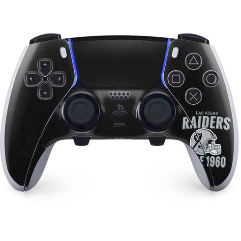 NFL Las Vegas Raiders Helmet PS5 DualSense Edge Pro Controller Skin