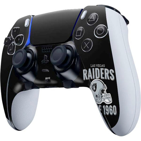 NFL Las Vegas Raiders Helmet PS5 DualSense Edge Pro Controller Skin