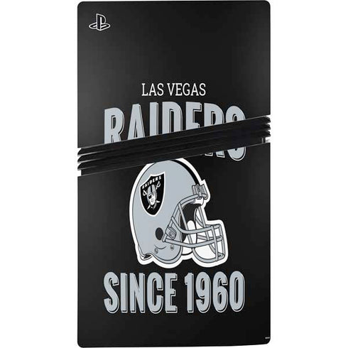 NFL Las Vegas Raiders Helmet PS5 Pro Console Skin