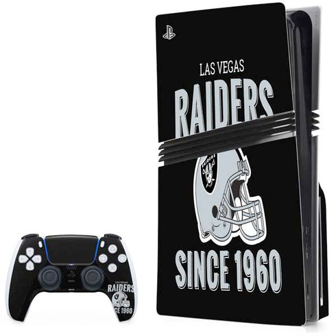 NFL Las Vegas Raiders Helmet PlayStation PS5 Skins