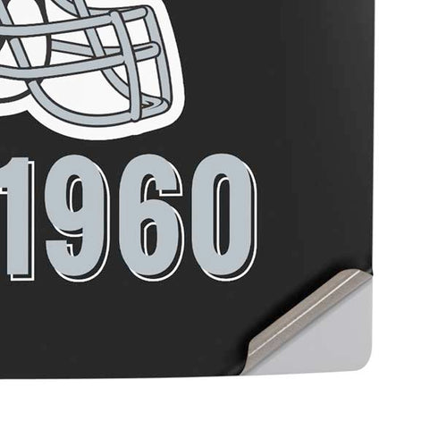 NFL Las Vegas Raiders Helmet PS5 Pro Disk Console Skin