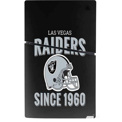 NFL Las Vegas Raiders Helmet PS5 Slim Digital Edition Console Skin