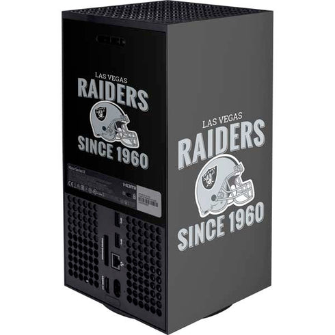 NFL Las Vegas Raiders Helmet XBox Series X Digital Edition Console Skin