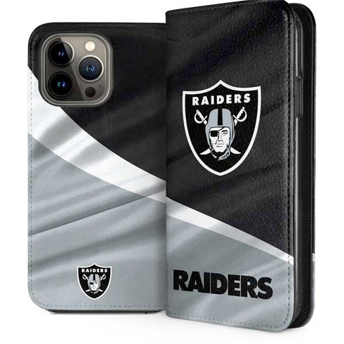 NFL Las Vegas Raiders iPhone 14 Pro Max Folio Case