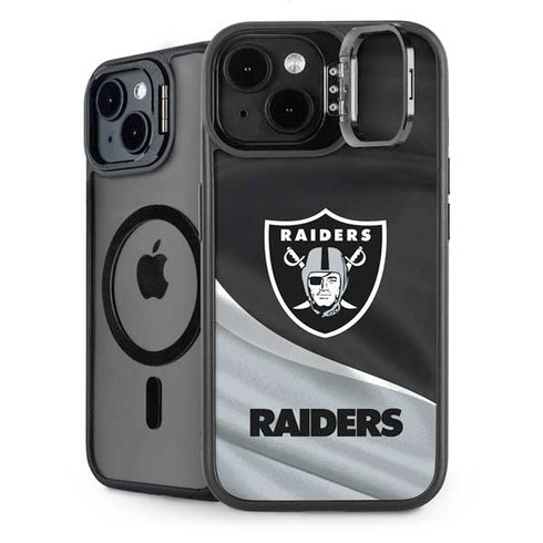 NFL Las Vegas Raiders iPhone 15 Plus Kickstand Case