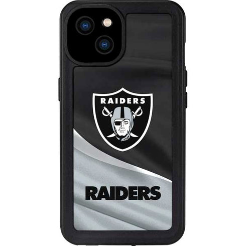 NFL Las Vegas Raiders iPhone 15 Plus Waterproof Case