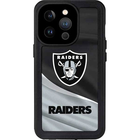 NFL Las Vegas Raiders iPhone 15 Pro Waterproof Case