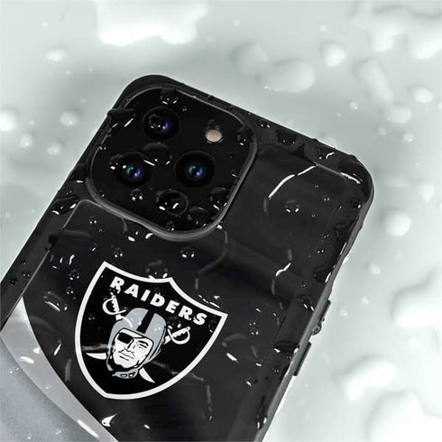 NFL Las Vegas Raiders iPhone 15 Pro Waterproof Case