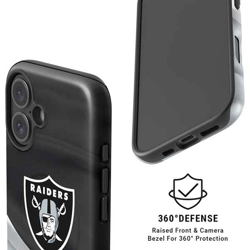 NFL Las Vegas Raiders iPhone 16 Magsafe Impact Case