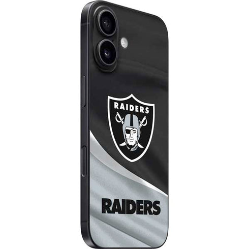 NFL Las Vegas Raiders iPhone 16 Plus Skin