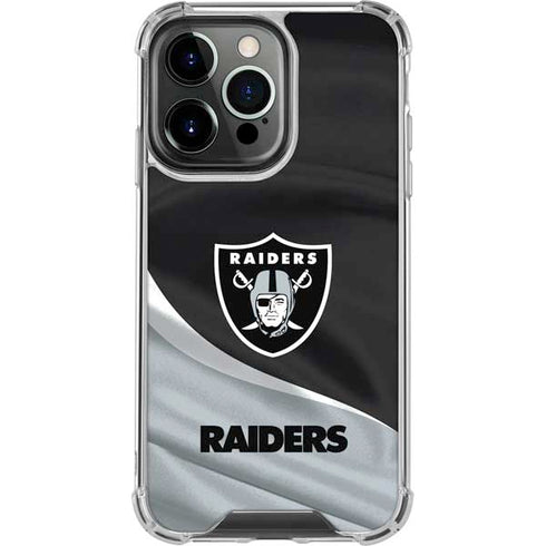 NFL Las Vegas Raiders iPhone 16 Pro Clear Case