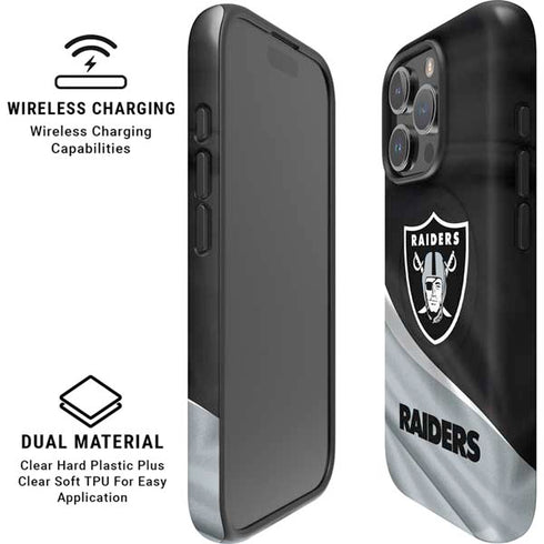 NFL Las Vegas Raiders iPhone 16 Pro Magsafe Impact Case
