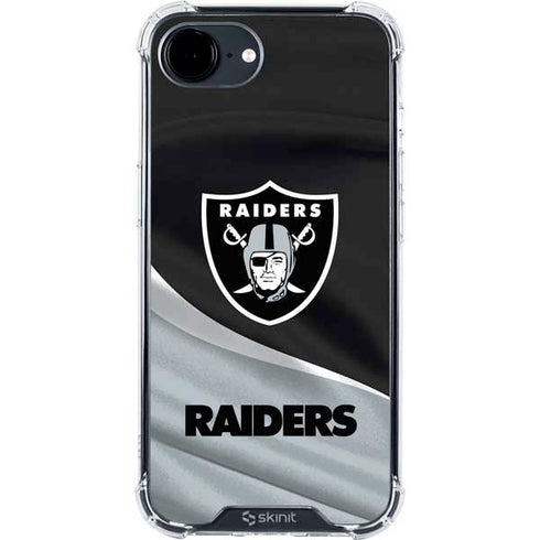 NFL Las Vegas Raiders iPhone 16e Clear Case