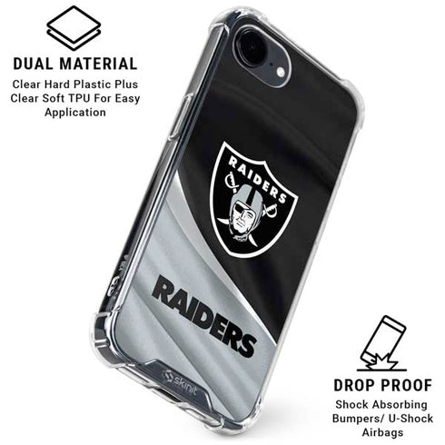 NFL Las Vegas Raiders iPhone 16e Clear Case