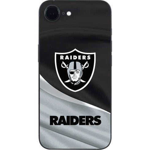 NFL Las Vegas Raiders iPhone 16e Skin