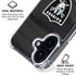 NFL Las Vegas Raiders iPhone 17 Clear Case