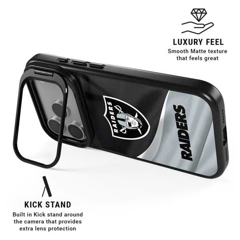 NFL Las Vegas Raiders iPhone 17 Pro Max Kickstand Case