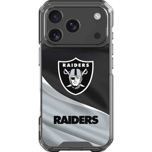 NFL Las Vegas Raiders iPhone 18 Pro Clear Case