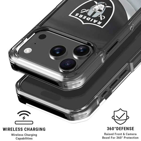 NFL Las Vegas Raiders iPhone 18 Pro Clear Case