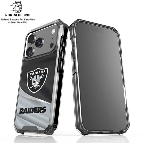 NFL Las Vegas Raiders iPhone 18 Pro Clear Case