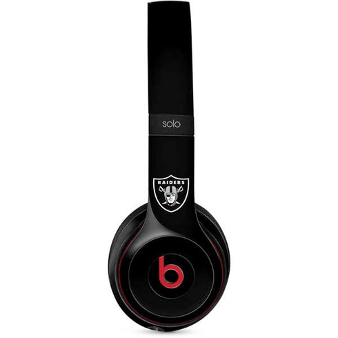 NFL Las Vegas Raiders Large Logo Beats Solo 3 Wireless Skin