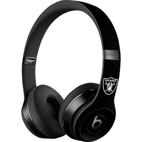 NFL Las Vegas Raiders Large Logo Beats Solo 3 Wireless Skin