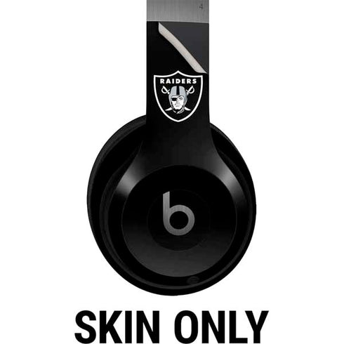 NFL Las Vegas Raiders Large Logo Beats Solo 4 Wireless Headphones Skin