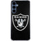 NFL Las Vegas Raiders Large Logo Galaxy A35 5G Clear Case